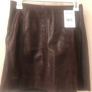 Free people mini skirt
